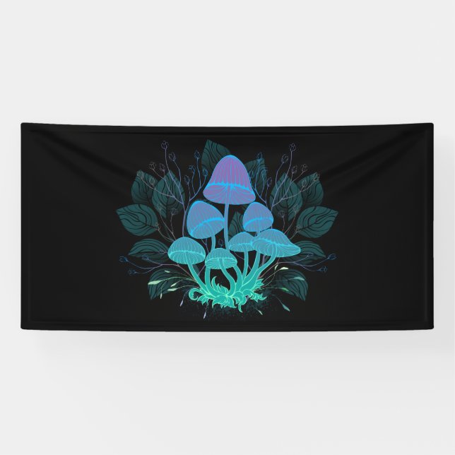 Lona Toadstools en Bushes (Horizontal)