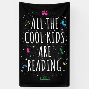 Lona Todos los niños de Guay están leyendo