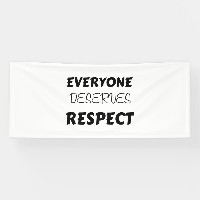 Lona todos merecen RESPETO (Horizontal)
