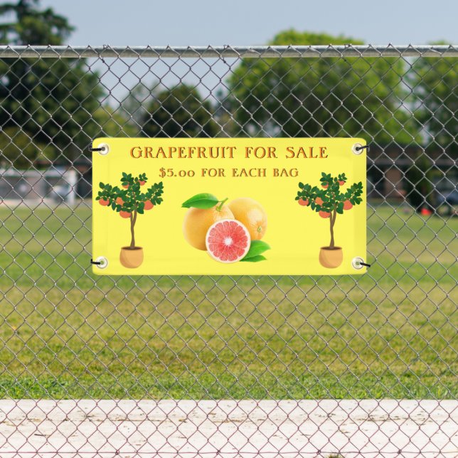 Lona Toronja Personalizada Para Vender Puestos De Fruta (in situ)
