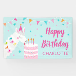 Lona Torta de diversión de Llama entera Tercer cumpleañ