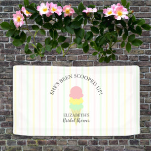 Lona Torta de helado levantada Despedida de soltera