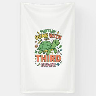 Lona Tortuga Terminada Con Camiseta Escolar De Tortuga 