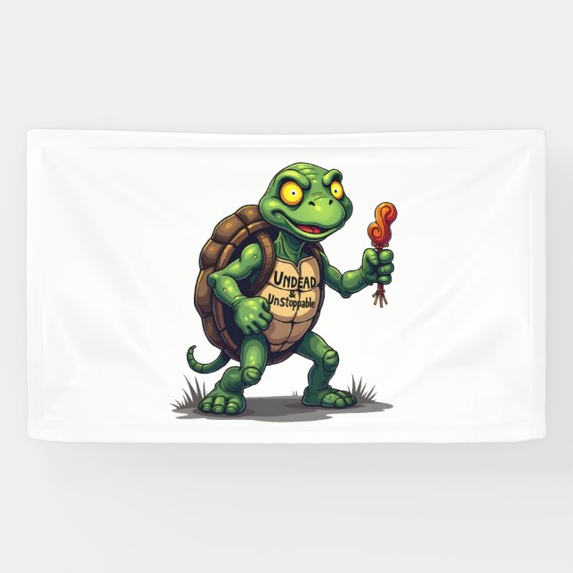 Lona Tortuga Zombie (Horizontal)
