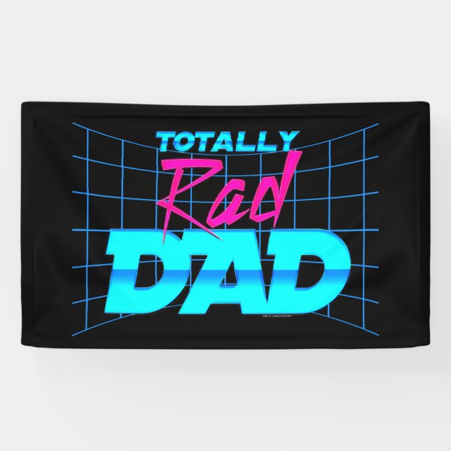 Lona Totalmente regalo divertido del día de padre del (Horizontal)