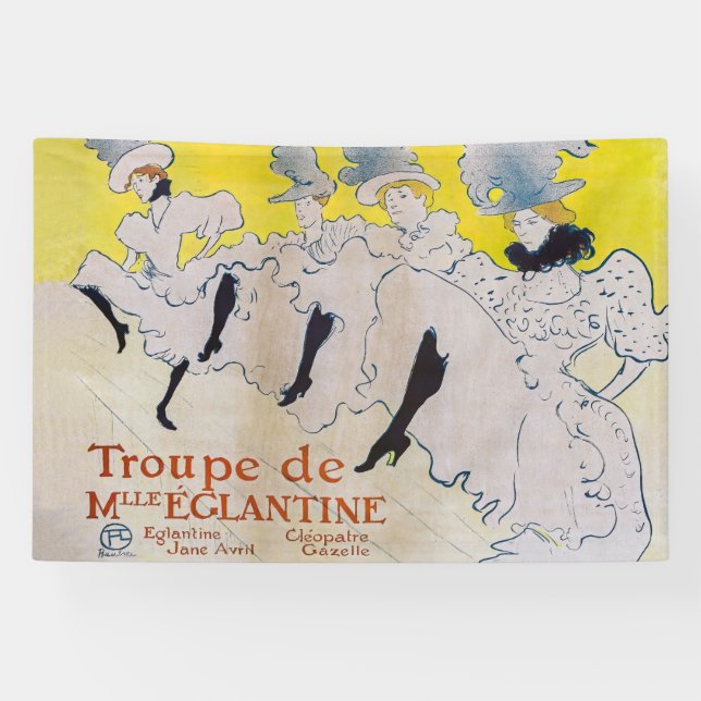 Lona Toulouse-Lautrec - Troupe de Mlle Eglantine (Horizontal)