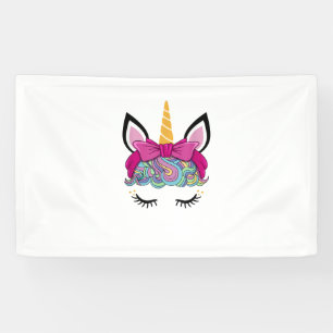Lona Traje de Cara de Unicornio Regalo Mágico de Cumple