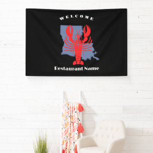Lona Trato moderno cangrejo de río rojo Louisiana nombr
