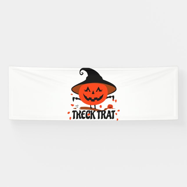 Lona Treck Trat Pumpkin Sonriente (Horizontal)