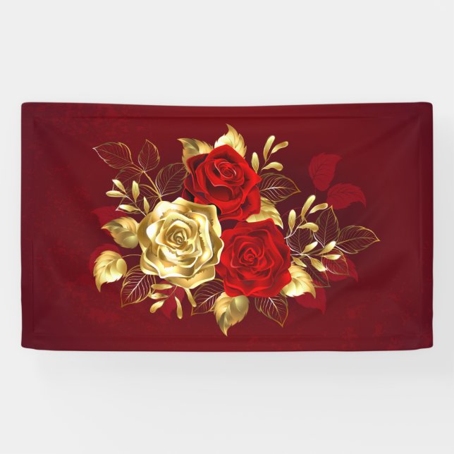 Lona Tres Rosas Joyas (Horizontal)