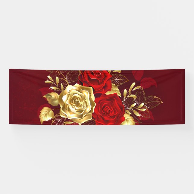 Lona Tres Rosas Joyas (Horizontal)