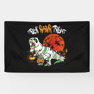 Lona Trick Rawr Tret Halloween Dinosaur T Rex Pumpkin