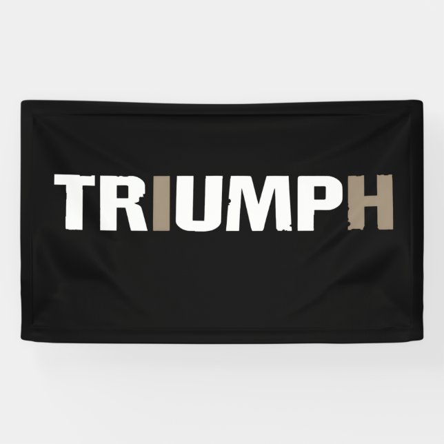 Lona Triunfo de Trump 47º Presidente de EE.UU. (Horizontal)