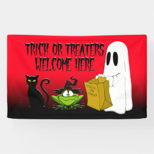 Lona Truco o bandera agradable del rojo   de Treaters