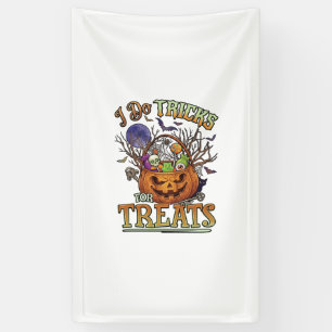 Lona Trucos Regalos Halloween Calabaza Canasta Caramelo