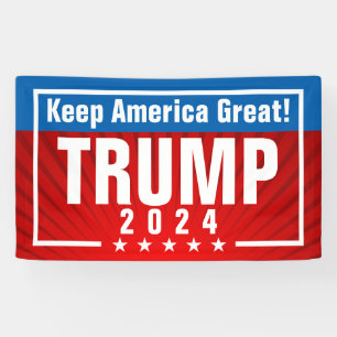 Lona Trump 2020 mantiene a Estados Unidos como marco de