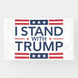 Lona Trump 2024 Me apoyo en Trump Apoyo al Presidente