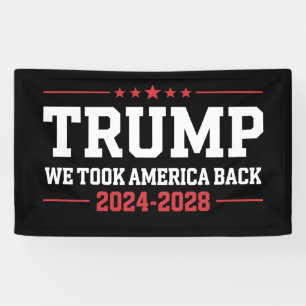 Lona Trump 2024 Recuperamos América 47 EE. UU.