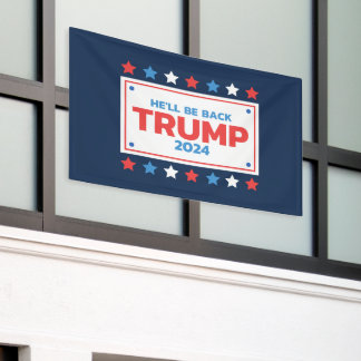 Lona Trump 2024 Volverá el humor político de Estados Un