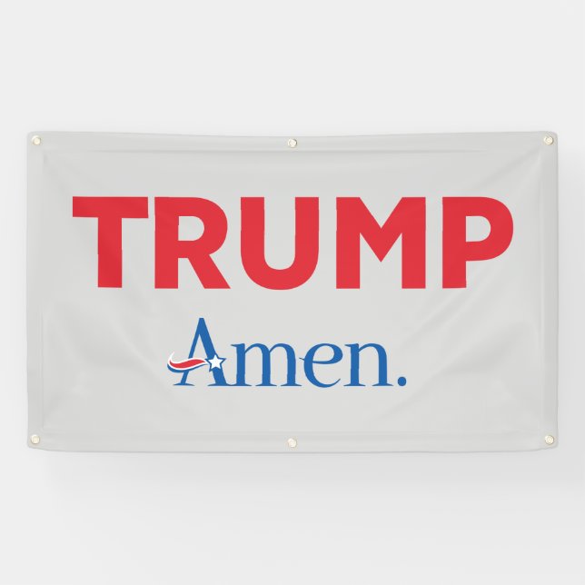 Lona Trump Amen (Horizontal)