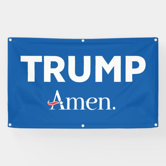 Lona Trump Amen (Horizontal)