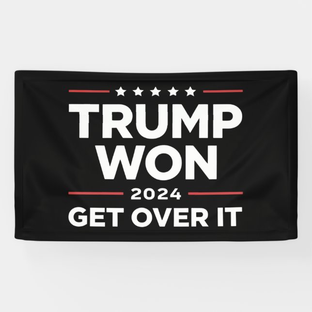 Lona Trump Ganó Acéptalo 2024 (Horizontal)