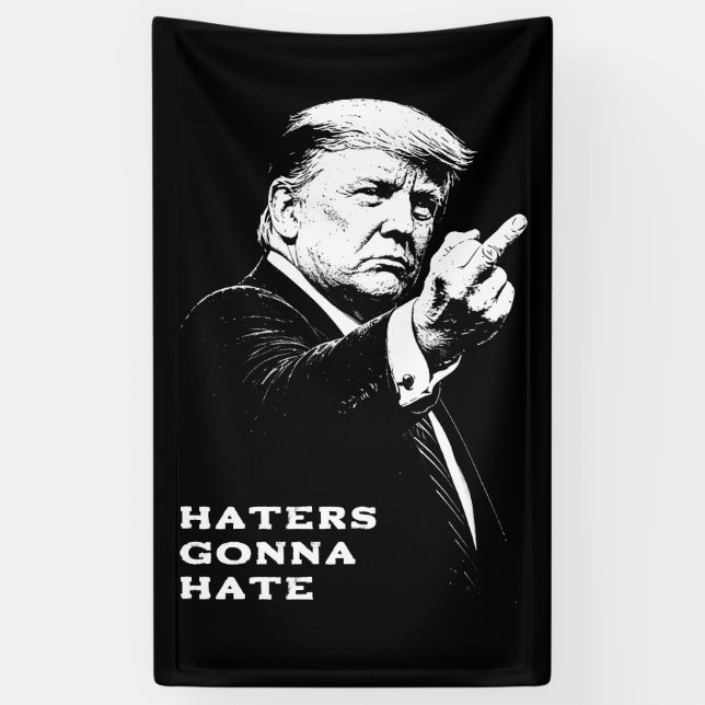 Lona Trump Middle Finger 2026 Meme Funny (Vertical)