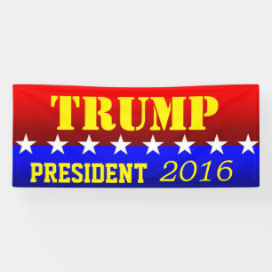 Lona TRUMP para PRESIDENTE