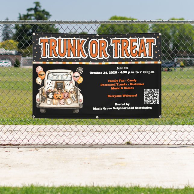 Lona Trunk or Treat Halloween (in situ)