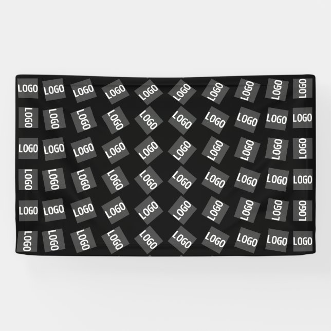 Lona Tu Logo | Logo Único, Diseño o Patrón de Imagen  (Horizontal)