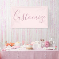 Tu texto | Elegante guión y rosa suave