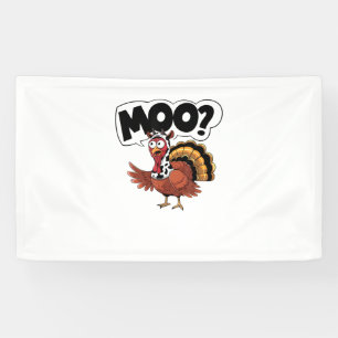 Lona Turquía Moo Cow Costume Gracioso Día de Gracias Tu