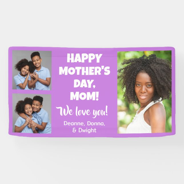 Lona Tus fotos y texto (Horizontal)