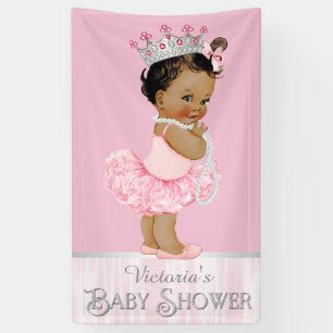 Lona Tutu de bailarina étnica rosa perla gris Baby Show