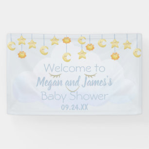 Lona Twinkle Twinkle Stars Sprinkle Cloud Baby Shower