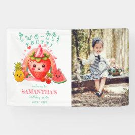 Lona TWOTTI Tutti Frutti Summer Fruit Kids 2º cumpleaño