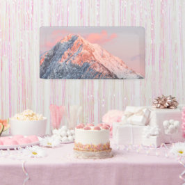 Lona Última luz solar en la montaña Storžič, Eslovenia