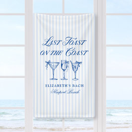 Lona Última tostada en la costa Elegante mano de arcos