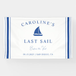 Lona Última vela antes del velo Bachelorette Fiesta de