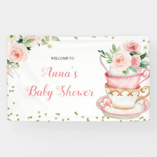 Lona Un bebé está preparando Baby Shower Fiesta de t