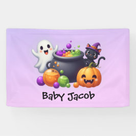 Lona Un bebé está preparándose telón de fondo para fies