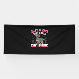 Lona Un Chica que ama a Dachshund