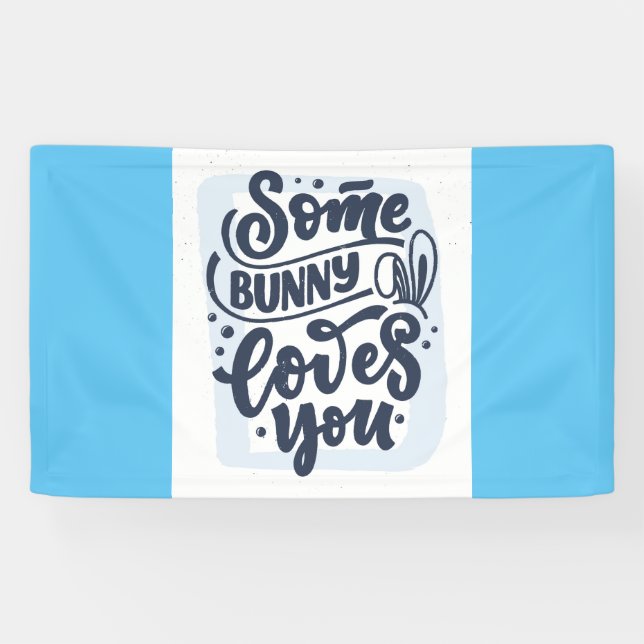 Lona Un conejo te ama (Horizontal)