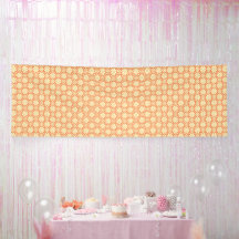 un fondo blanco y naranja con cuadrados pequeños