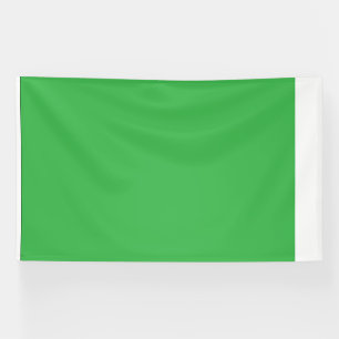 Lona un fondo verde con un borde blanco
