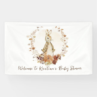 Lona Un pequeño calabaza Flopsy Bunny está en camino