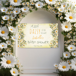 Lona Un Pequeño Daisy Está En El Camino De La Baby Show