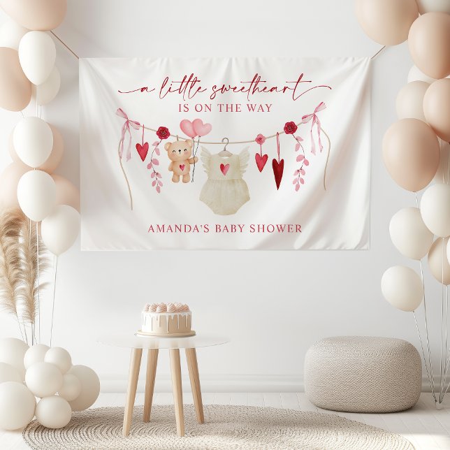 Lona Un poco de amor para el Baby Shower de San Valentí (Subido por el creador)