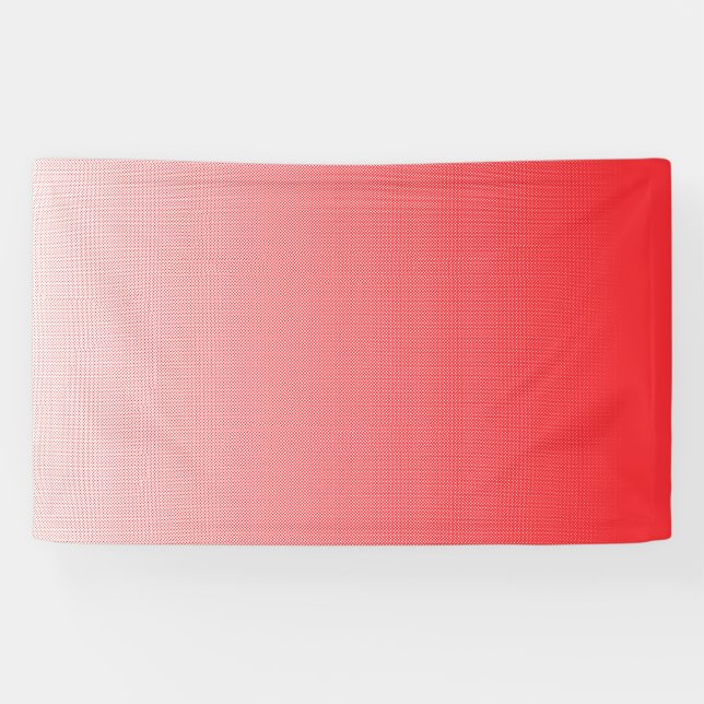 Lona Un retrogro rayado rojo y blanco visualmente atrac (Horizontal)