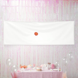 Lona una flor roja y amarilla con puntos negros